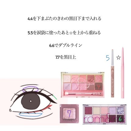 ムードキーボード/lilybyred/アイシャドウパレットを使ったクチコミ(3枚目)