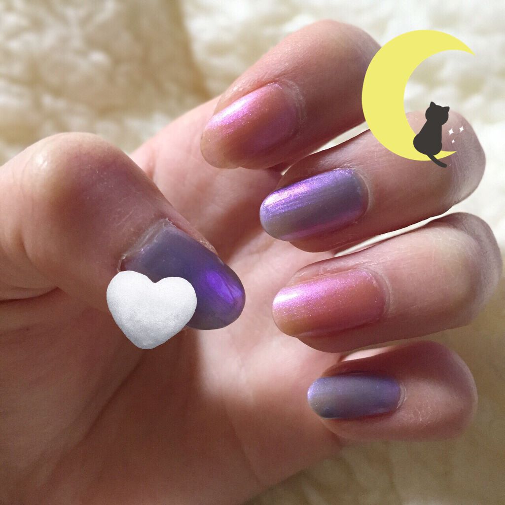 ネイルホリック Sheer pearl color/ネイルホリック/マニキュアを使ったクチコミ(2枚目)