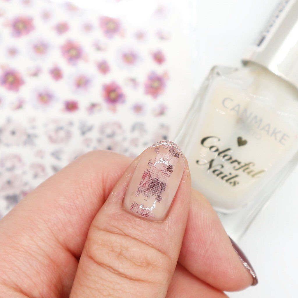 しずくネイルシール/キャンドゥ/ネイルシールを使ったクチコミ（2枚目）