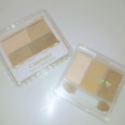 カンコレアイシャドウ/DAISO/アイシャドウパレットを使ったクチコミ(1枚目)