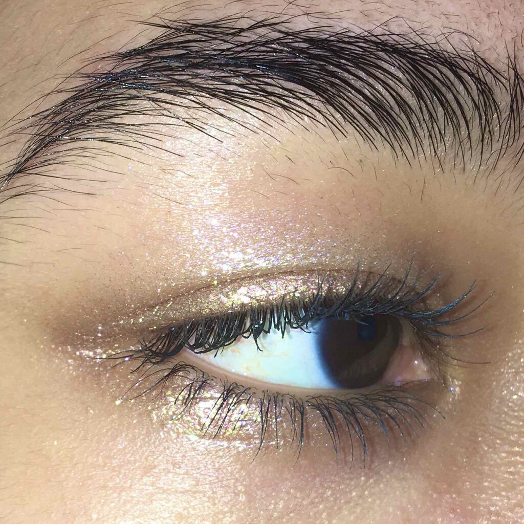 グリッタープリズム シャドウ/MISSHA/グリッターを使ったクチコミ（3枚目）