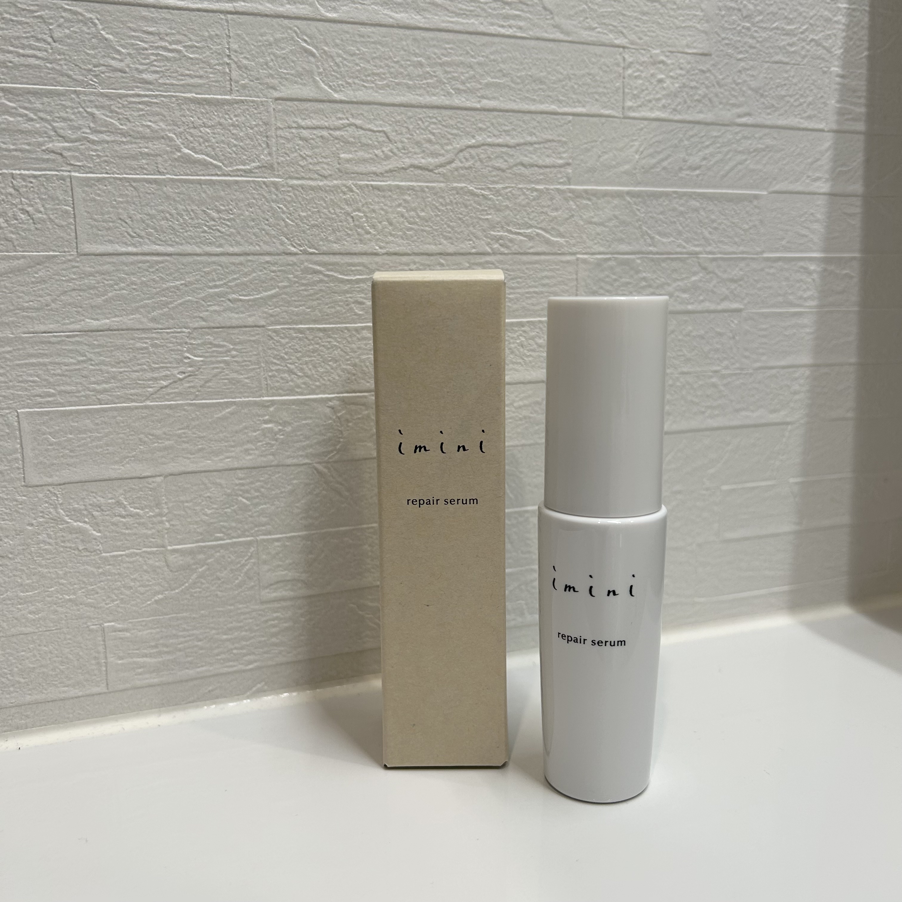 imini リペアセラム/imini/オールインワン化粧品を使ったクチコミ（1枚目）