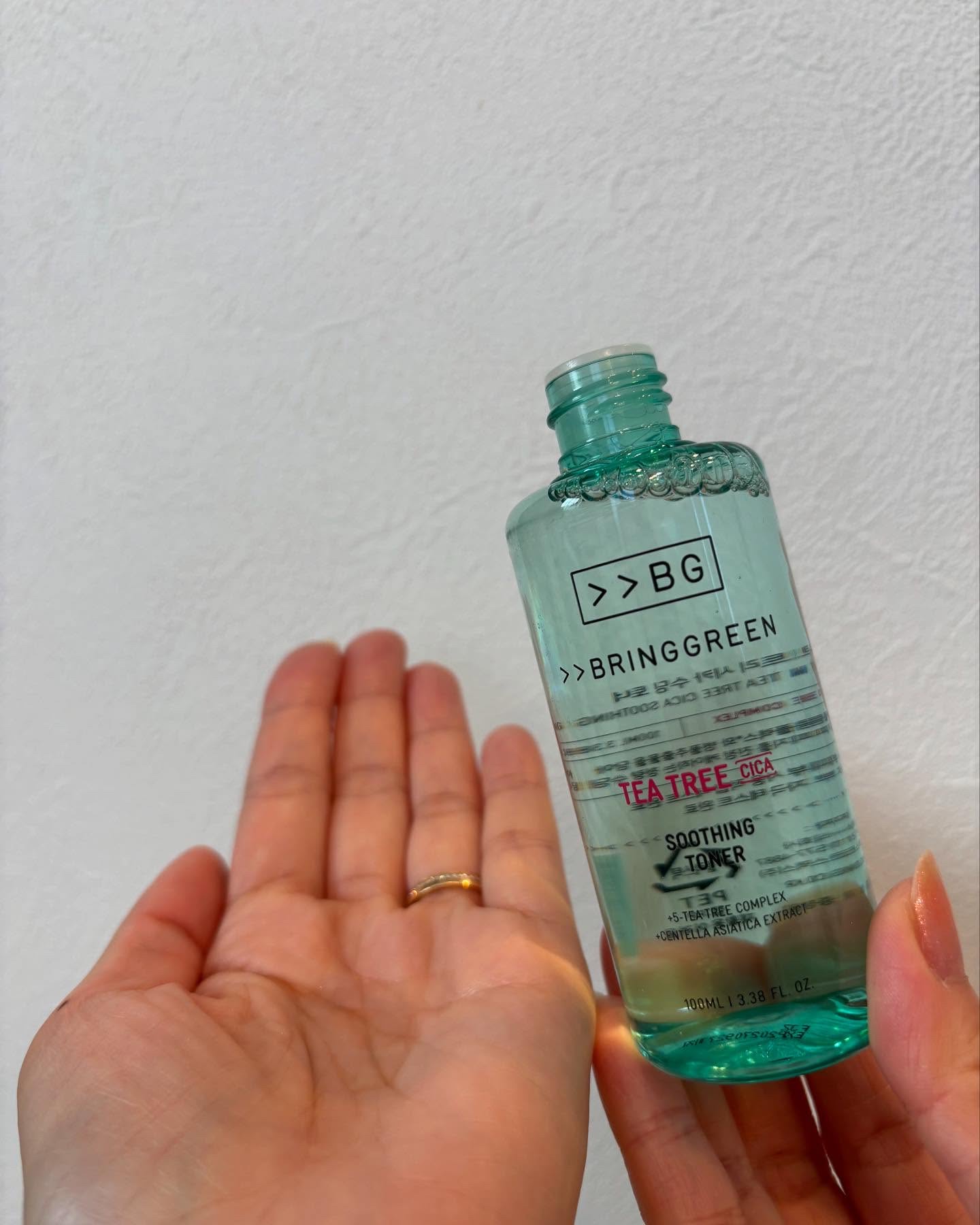ティーツリーシカスージングトナー/BRING GREEN/化粧水を使ったクチコミ（2枚目）
