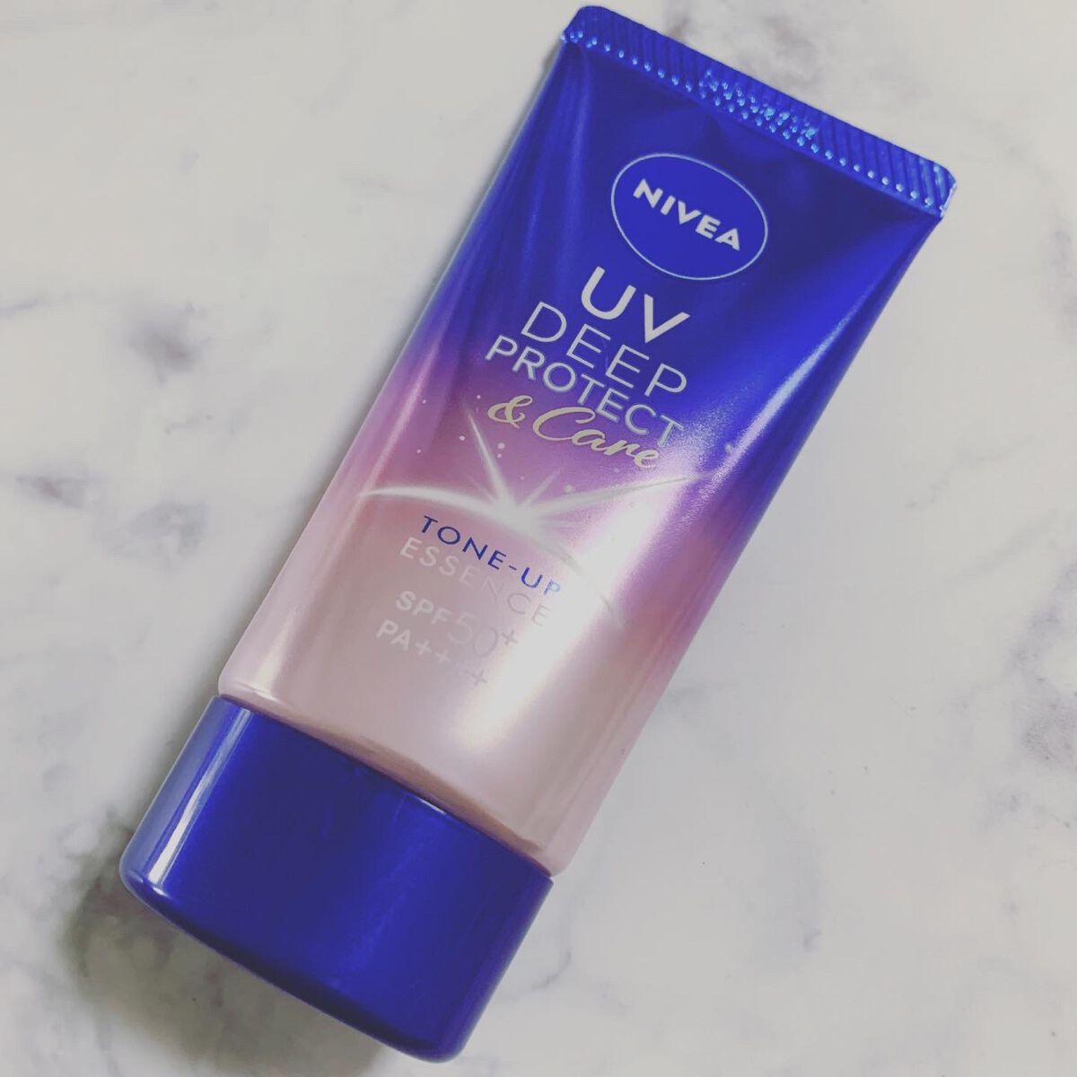 めろん on LIPS 「ニベアUVディーププロテクト&ケアトーンアップエッセンスSPF..」(1枚目)