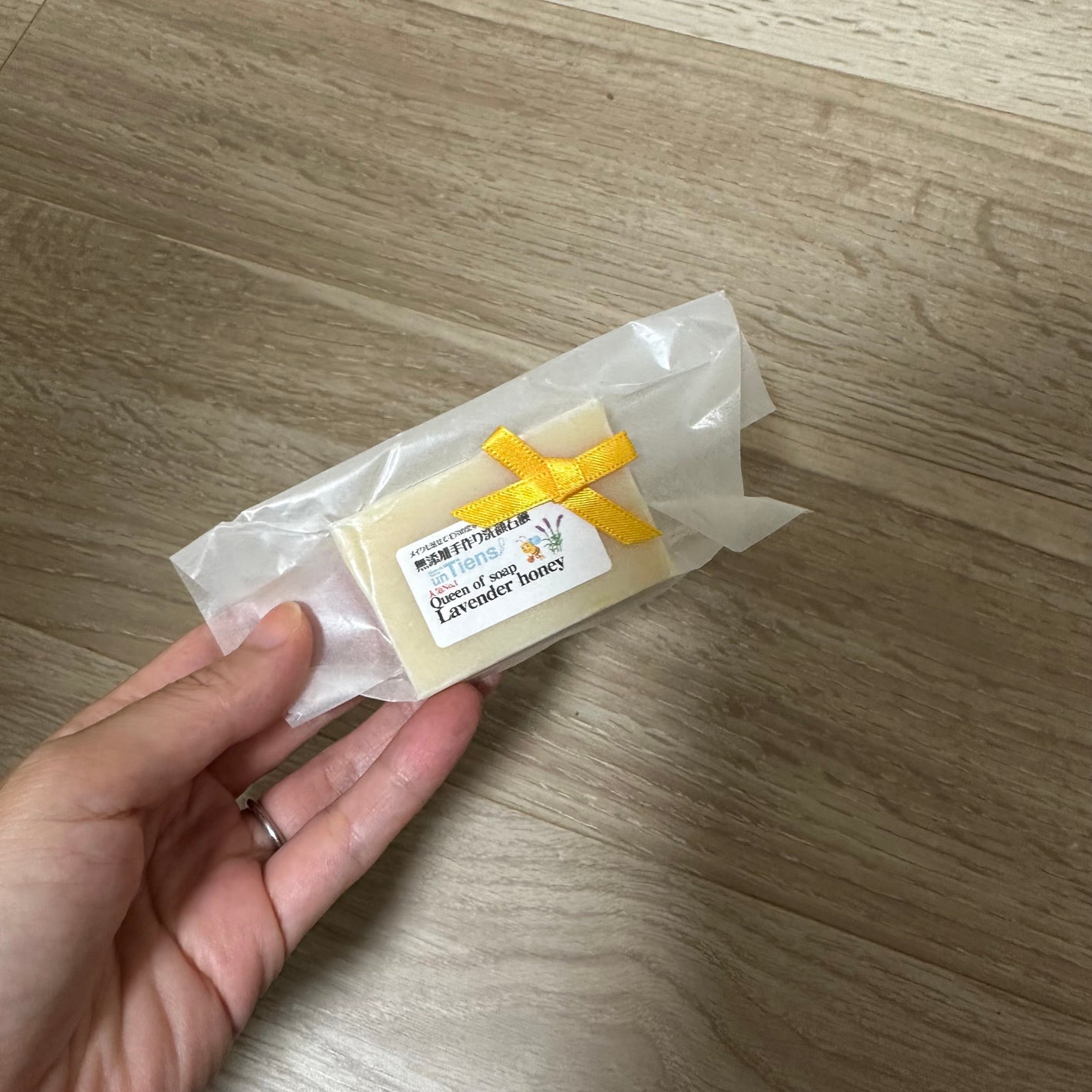 手作り洗顔石鹸 アンティアン クイーン オブ ソープ 「ラベンダーハニー」/アンティアン/洗顔石鹸を使ったクチコミ(1枚目)