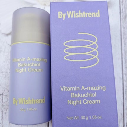 ビタミンA-mazingバクチオールナイトクリーム/By Wishtrend/フェイスクリームを使ったクチコミ(1枚目)