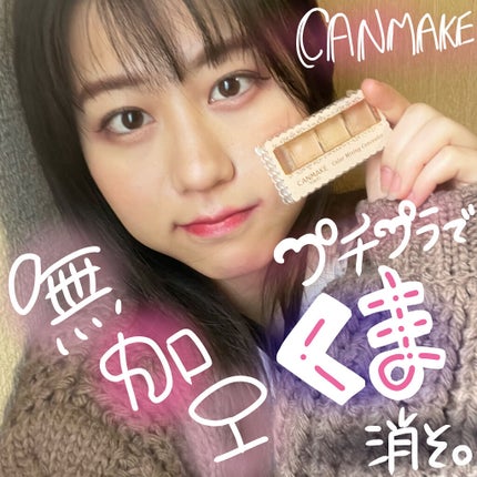 カラーミキシングコンシーラー/キャンメイク/パレットコンシーラーを使ったクチコミ(1枚目)