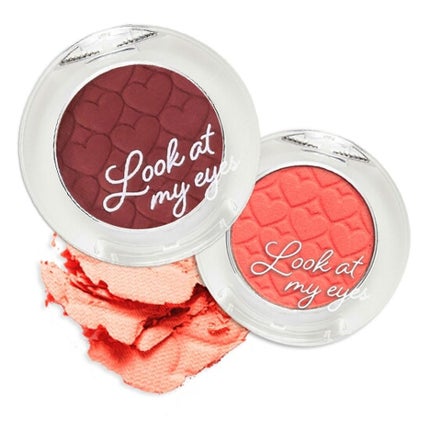 ルックアット マイアイ カフェ/ETUDE/単色アイシャドウを使ったクチコミ(3枚目)