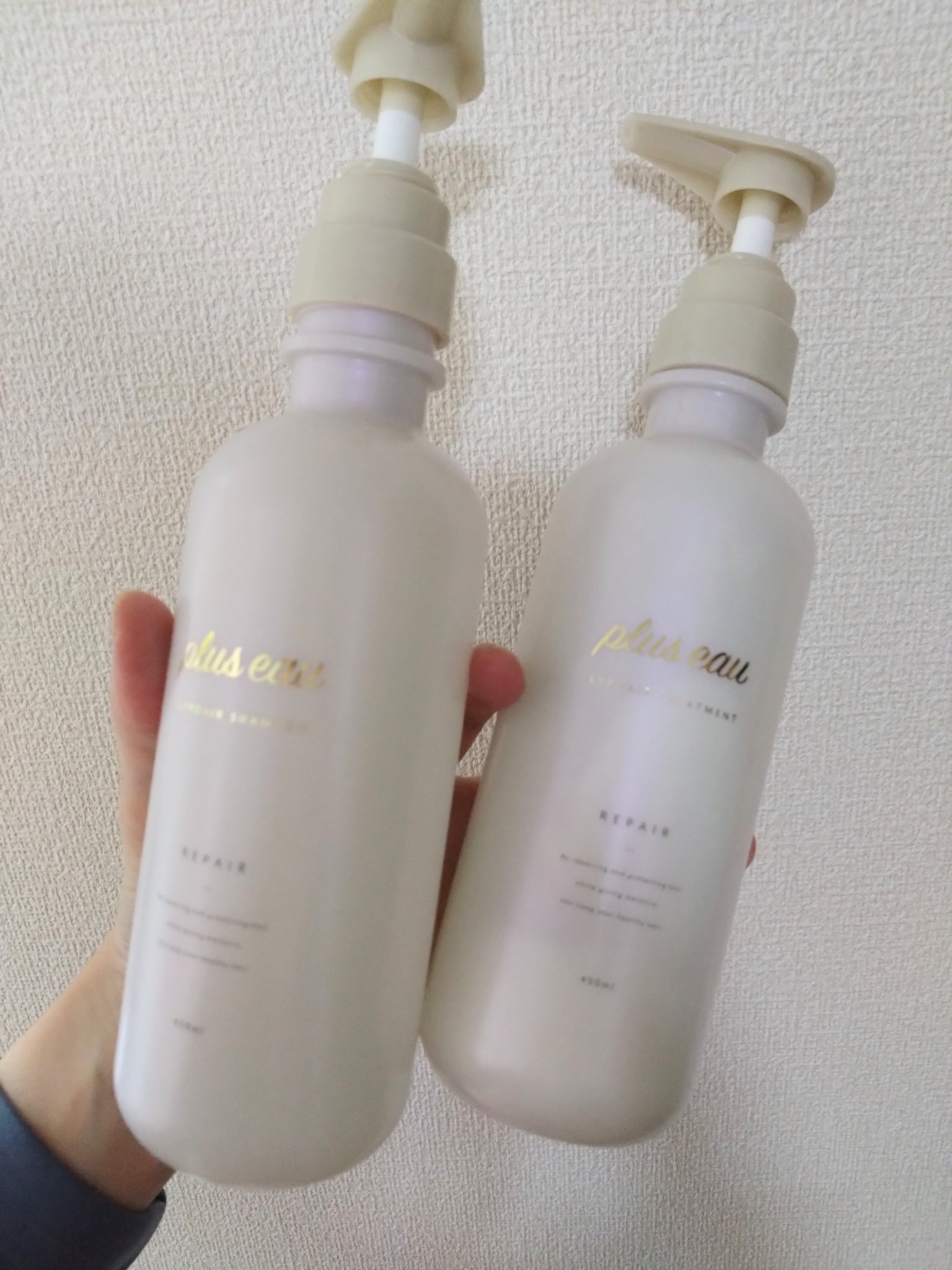 リポアシャンプー/リポアトリートメント/plus eau/市販シャンプーを使ったクチコミ（2枚目）