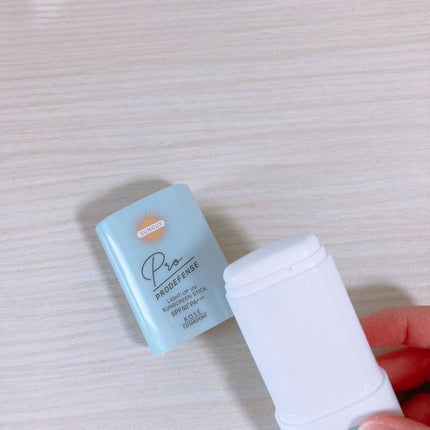 プロディフェンス ライトアップUV スティック/サンカット®/日焼け止めスティックを使ったクチコミ(5枚目)
