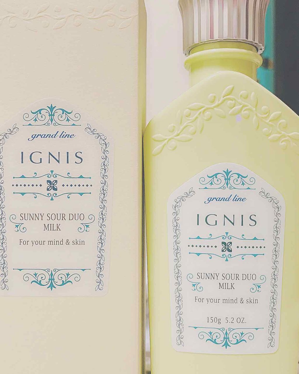 サニーサワー デュオ ミルク/IGNIS/乳液を使ったクチコミ(1枚目)