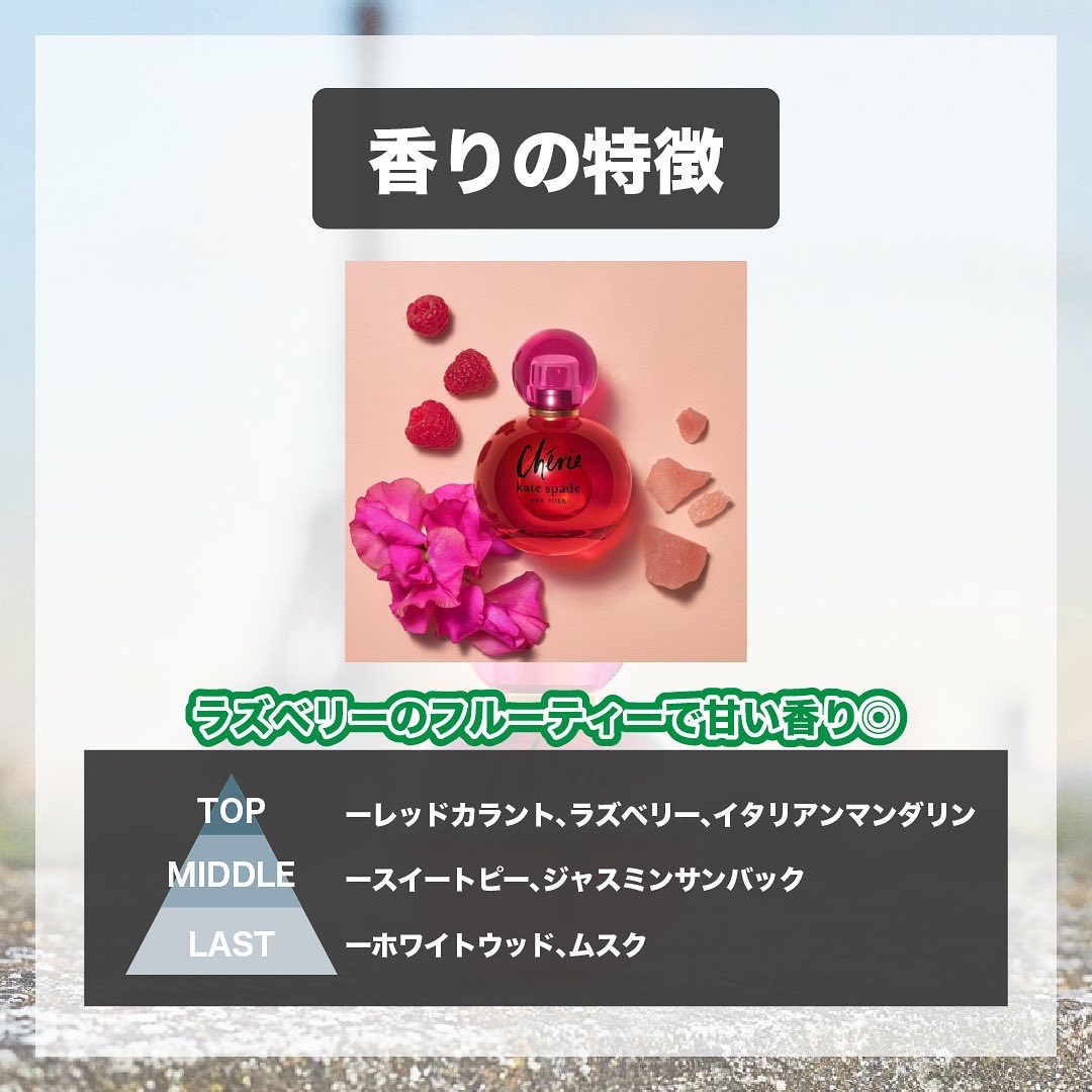 試してみた】ケイト・スペード シェリー オードパルファム ケイト