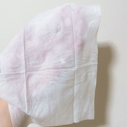 メイクの上からリフレッシュシート/ビオレ/フェイスシートを使ったクチコミ(2枚目)