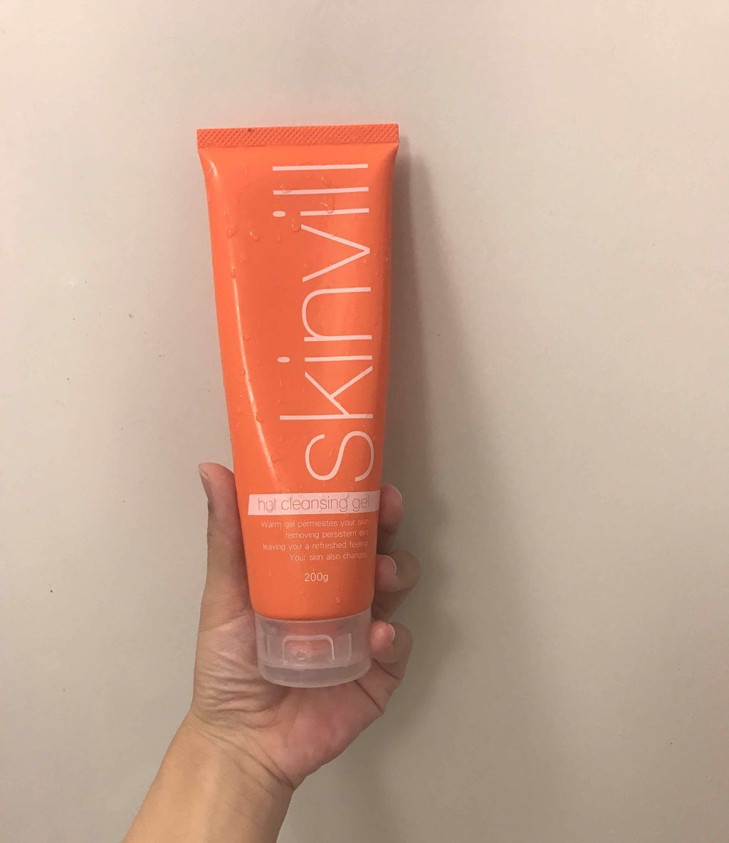 ホットクレンジングジェル(旧)/skinvill/クレンジングジェルを使ったクチコミ（1枚目）