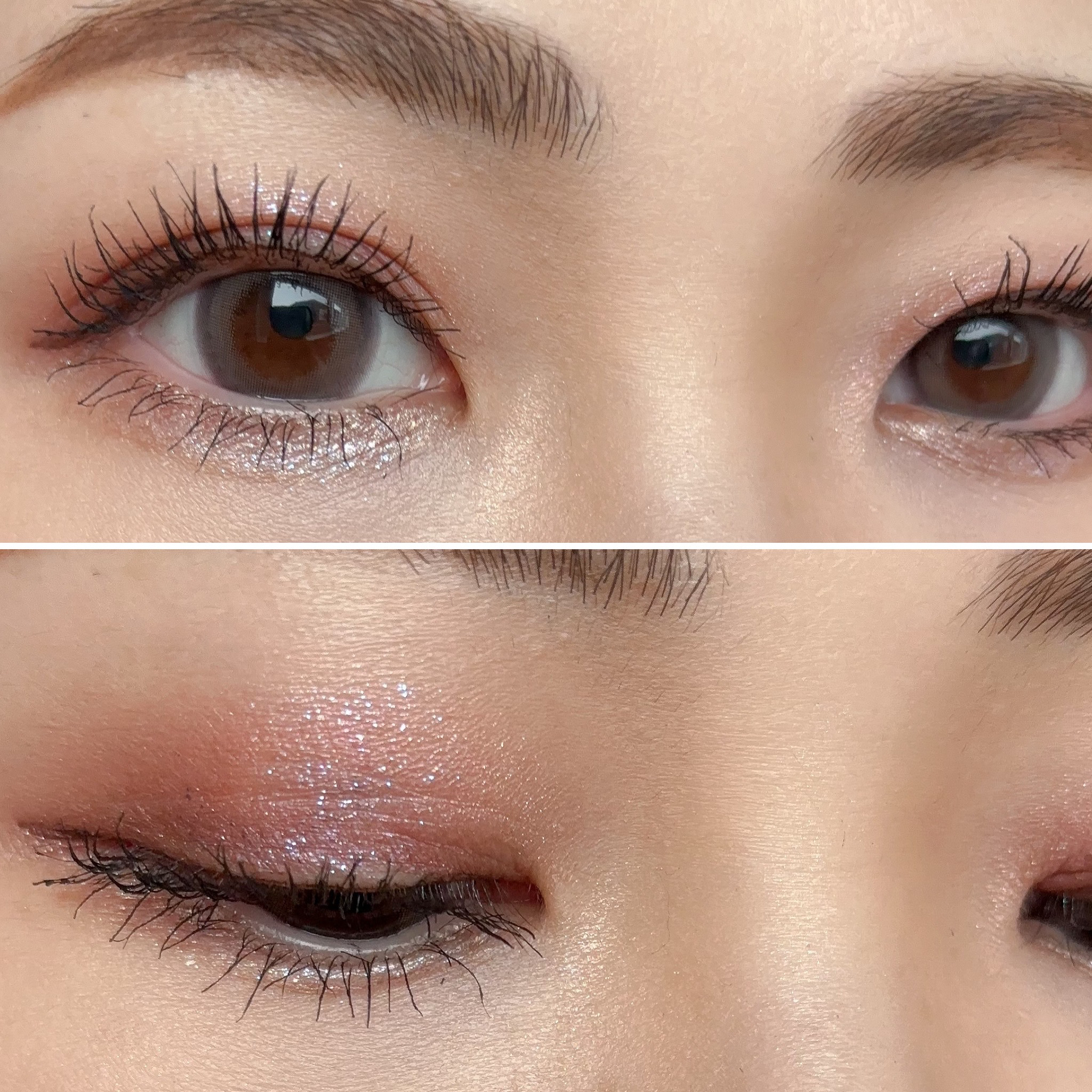 アディクション ザ アイシャドウ パール/ADDICTION/単色アイシャドウを使ったクチコミ（3枚目）