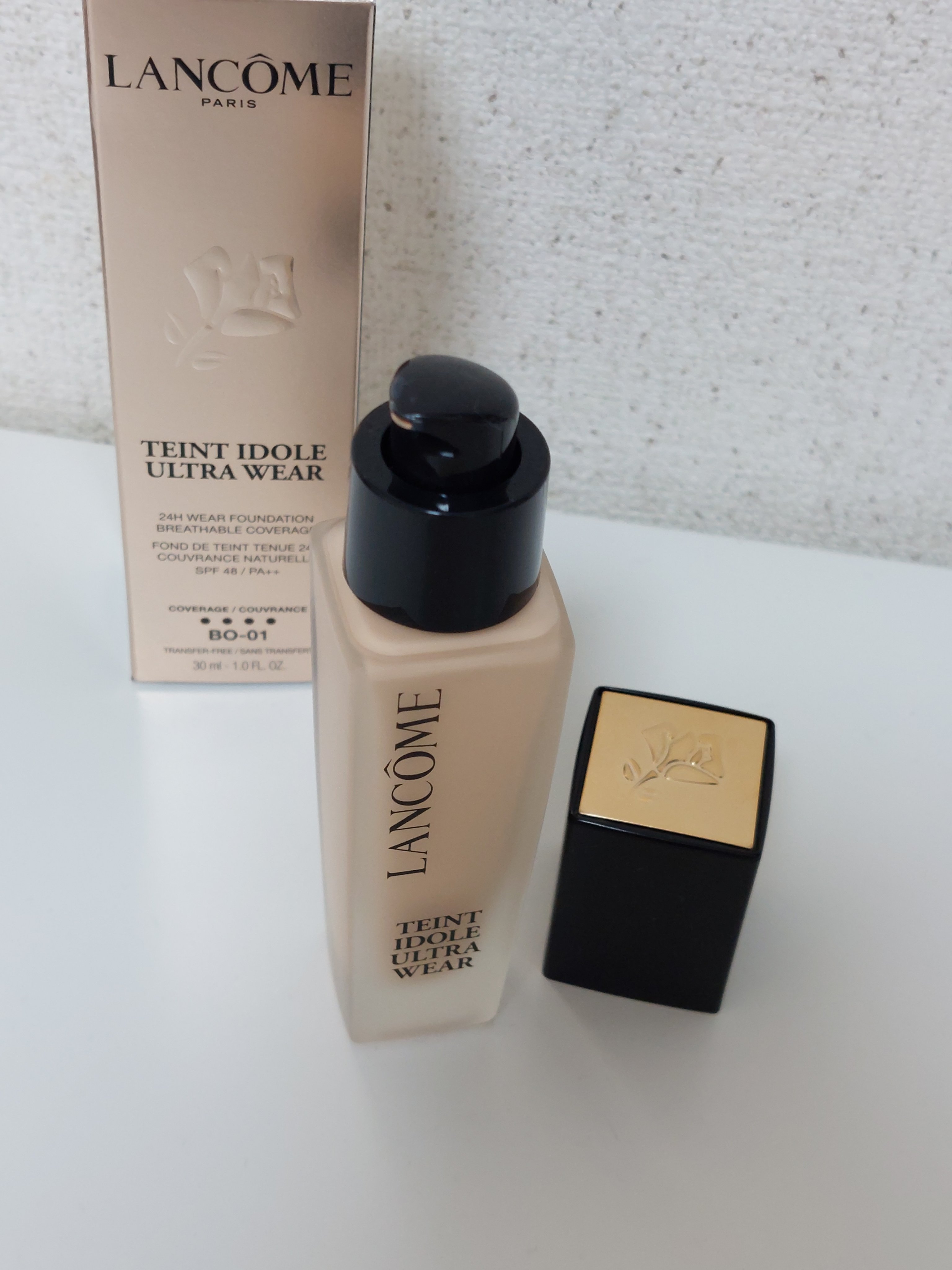 タンイドル ウルトラ ウェア リキッド N/LANCOME/リキッドファンデーションを使ったクチコミ（2枚目）