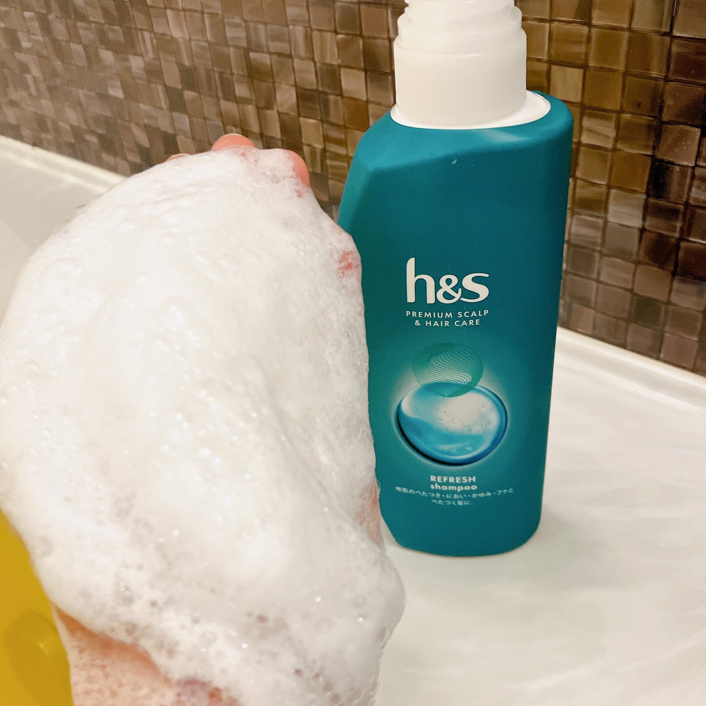 リフレッシュ シャンプー/コンディショナー/h&s/頭皮ケアを使ったクチコミ(3枚目)