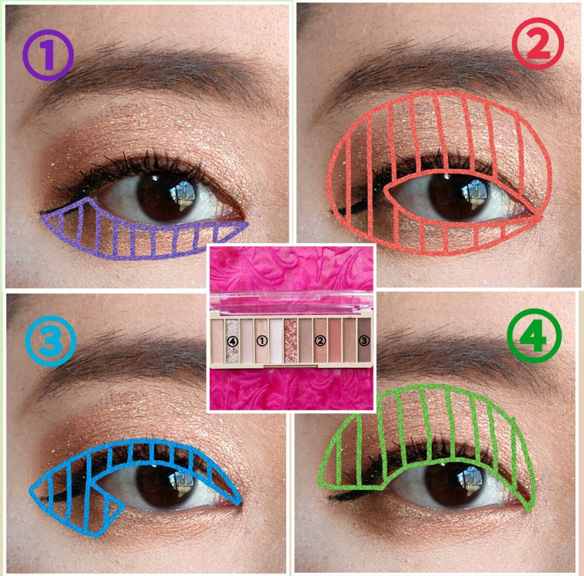 ノーズ&アイブロウパウダー/CEZANNE/パウダーアイブロウを使ったクチコミ(5枚目)