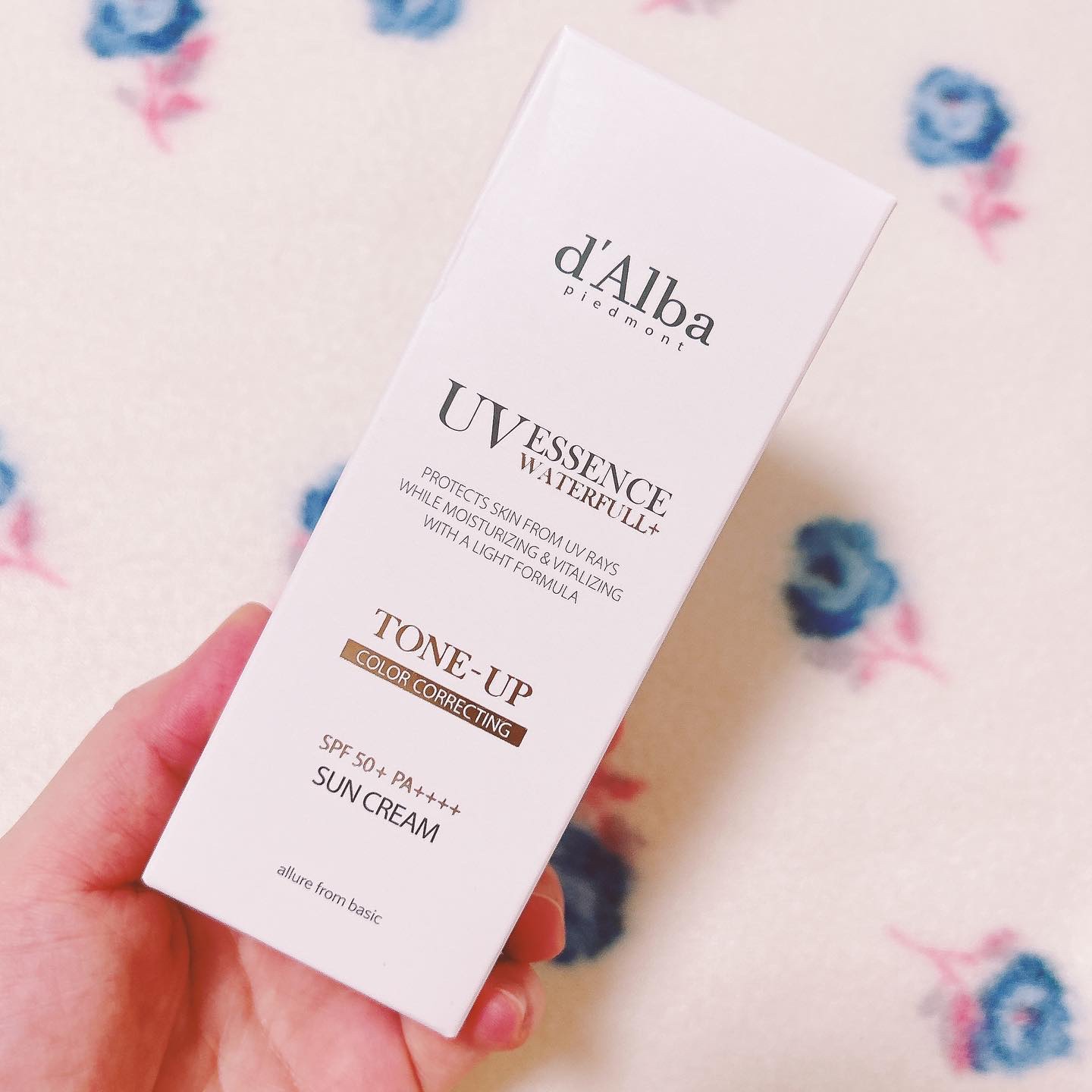 ウォータフルトーンアップサンクリーム/ダルバ/日焼け止めクリームを使ったクチコミ（3枚目）