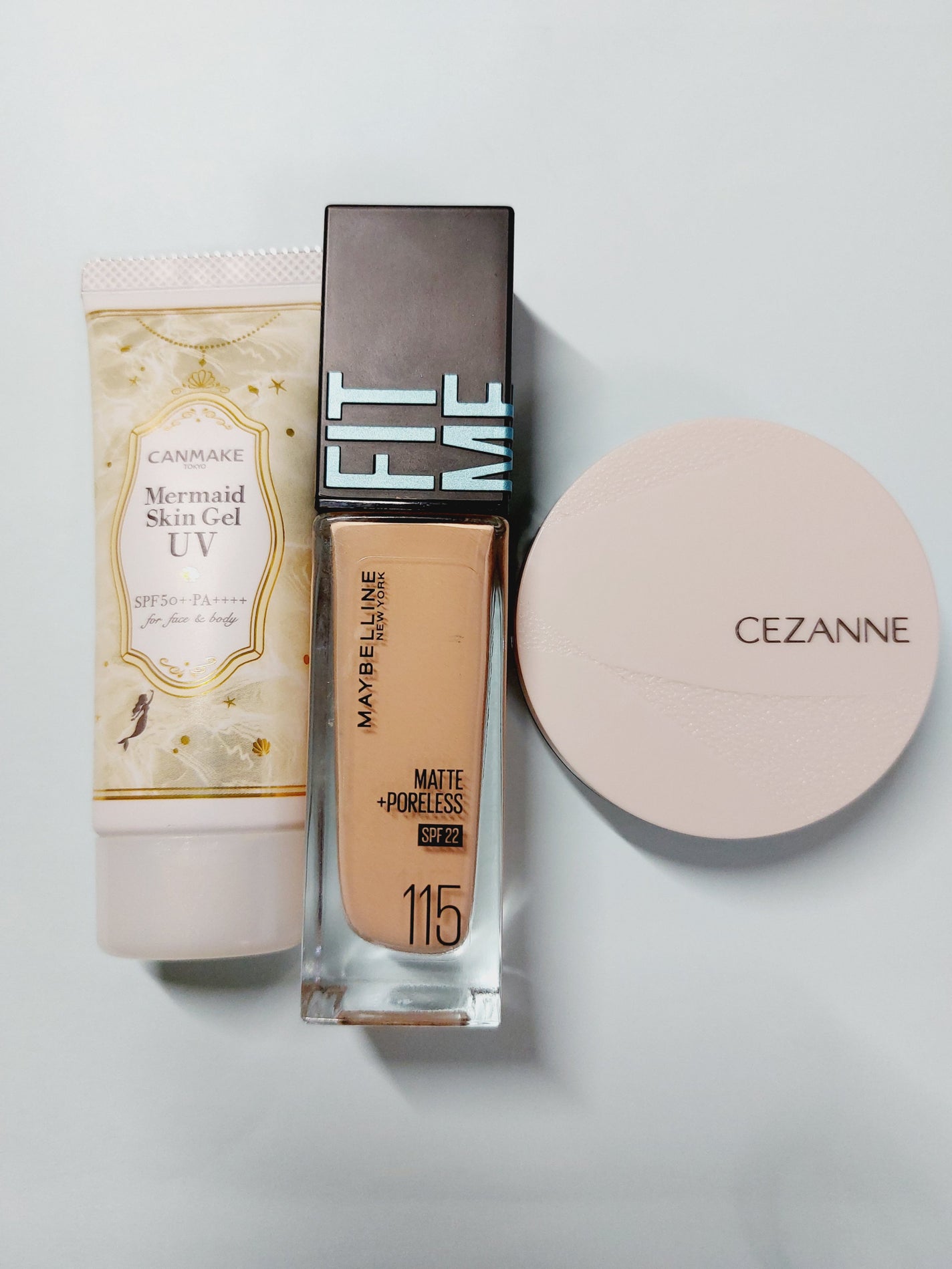 マーメイドスキンジェルUV/キャンメイク/日焼け止めジェルを使ったクチコミ(1枚目)