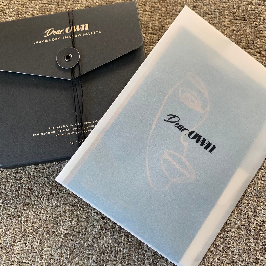 LAZY&COZY SHADOW PALETTE/Dear.own/アイシャドウパレットを使ったクチコミ(3枚目)