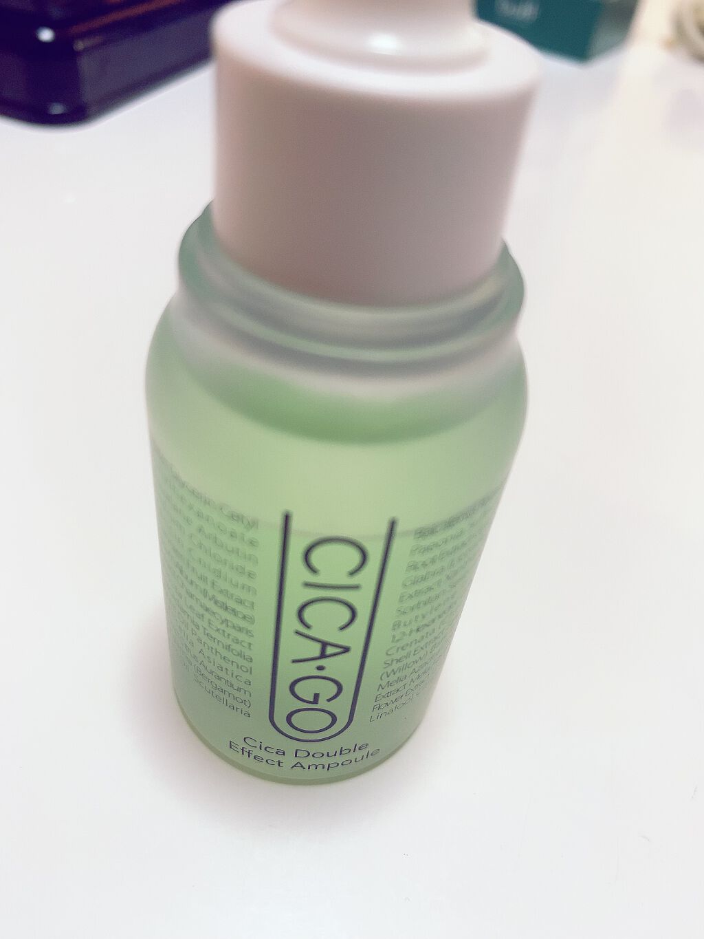 シカゴ― シカダブルエフェクトアンプル/ISOI/美容液を使ったクチコミ(1枚目)