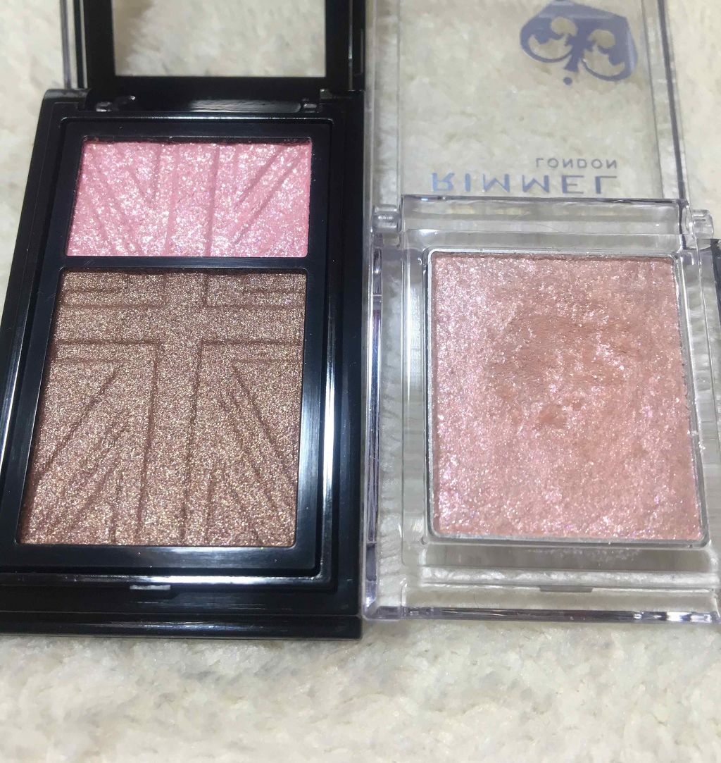 デュアルアイカラー クリーム＆パウダー/リンメル ロンドン/ジェル・クリームアイシャドウを使ったクチコミ（2枚目）