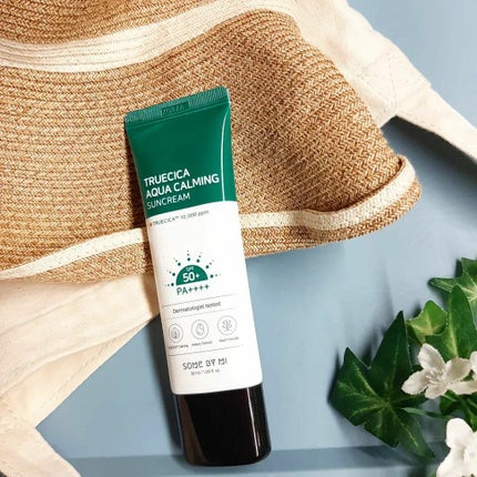 TRUECICA アクアカーミング日焼け止め/SOME BY MI/日焼け止めクリームを使ったクチコミ(4枚目)