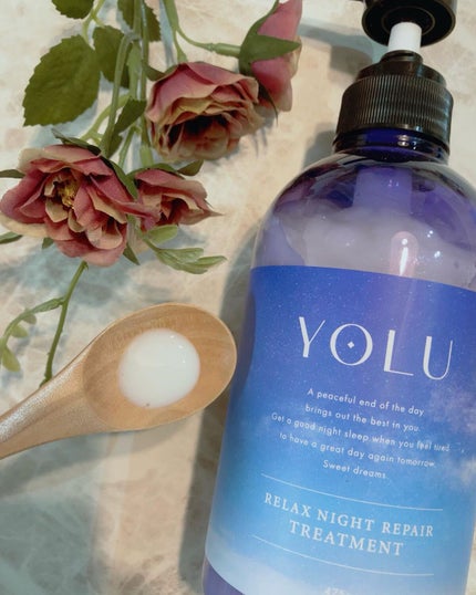 リラックスナイトリペア シャンプー/トリートメント/YOLU/市販シャンプーを使ったクチコミ(3枚目)