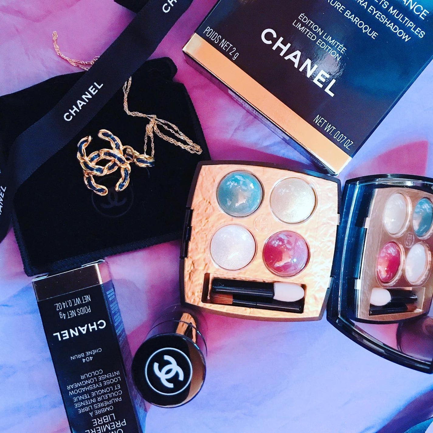 レ キャトル オンブル ビザンス /CHANEL/アイシャドウパレットを使ったクチコミ(1枚目)