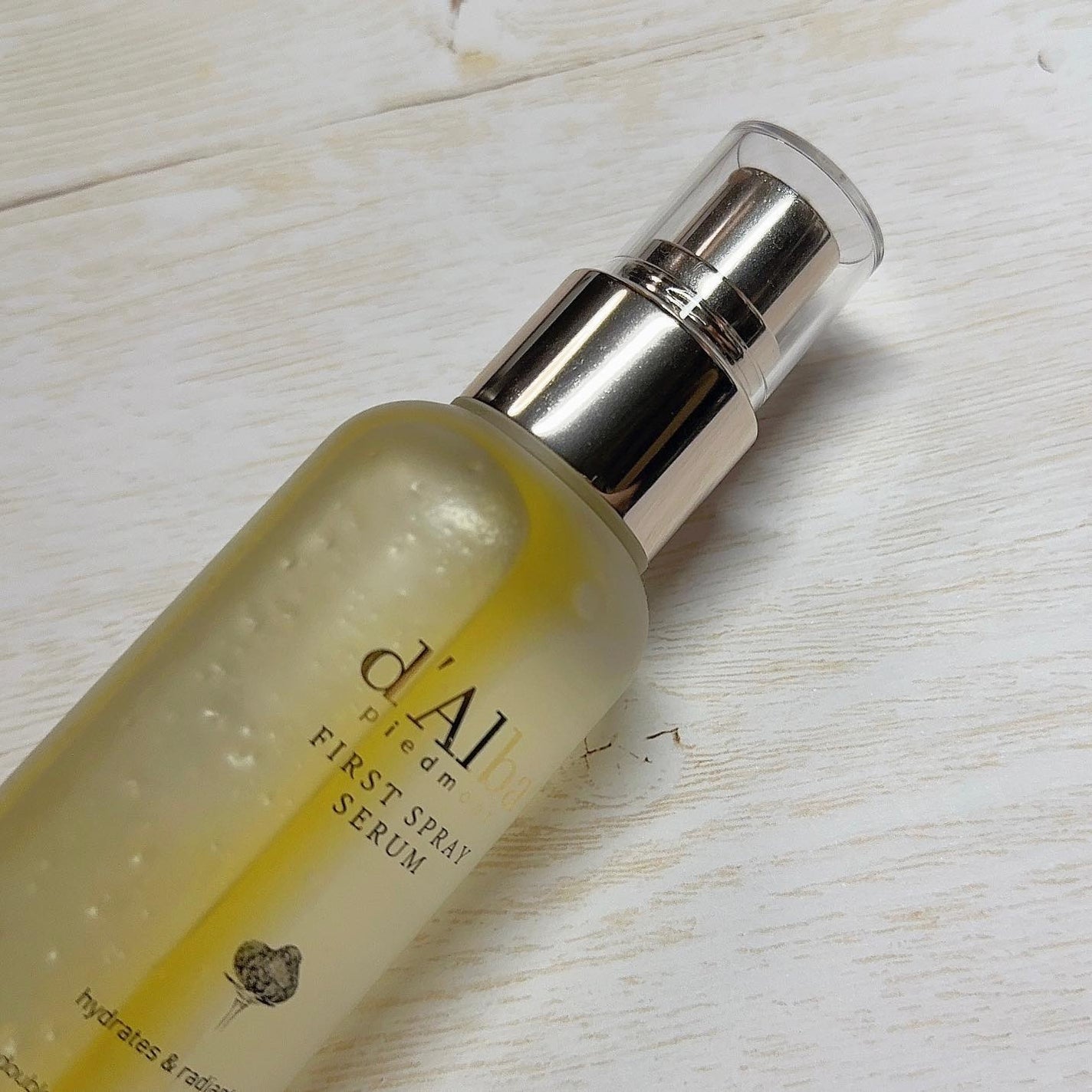 ダルバ ホワイトトリュフファーストスプレーセラム/ダルバ/ミスト状化粧水を使ったクチコミ(4枚目)