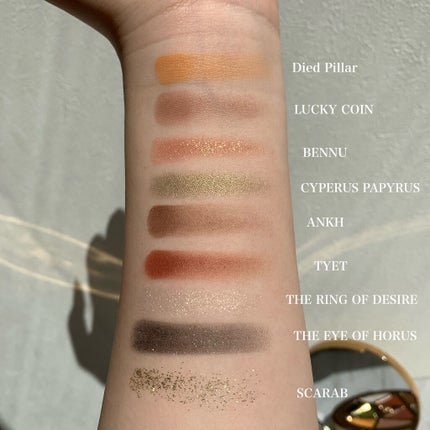 GODDESS 9 EYESHADOW/SUSISU/アイシャドウパレットを使ったクチコミ(5枚目)