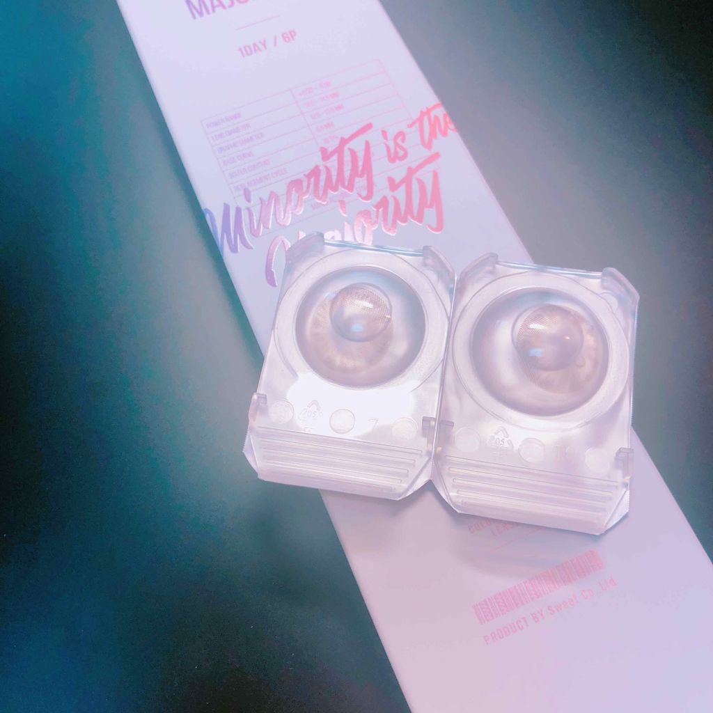 カラーマジョリティー/カラーマジョリティー/カラーコンタクトレンズを使ったクチコミ（3枚目）