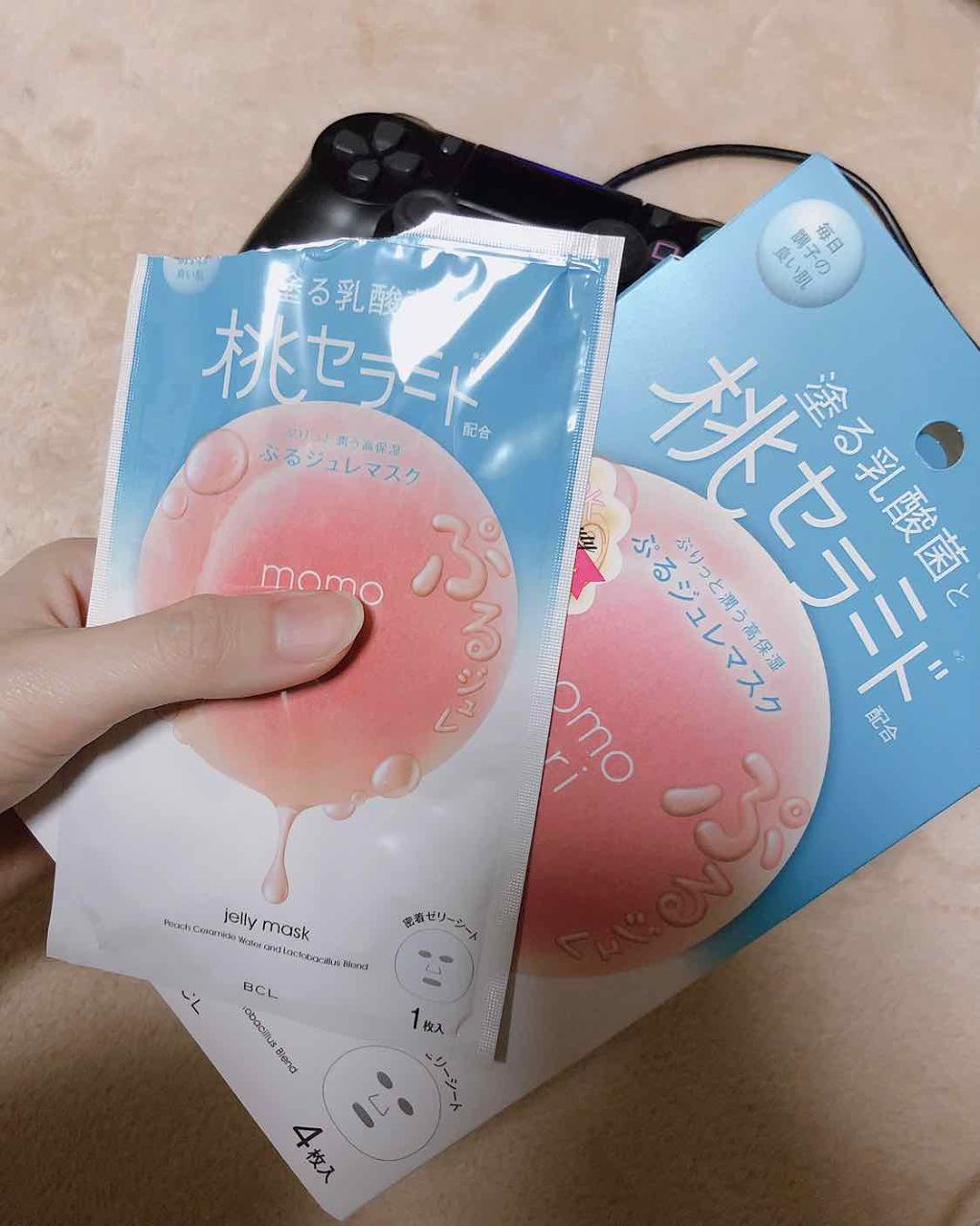 潤いぷるジュレマスク/ももぷり/シートマスク・パックを使ったクチコミ（1枚目）