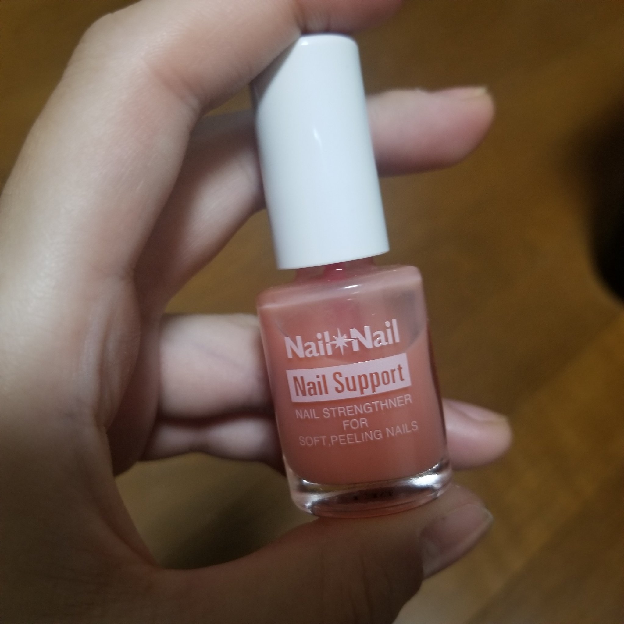 ネイルサポート ピンク/ネイルネイル/ネイルベースコートを使ったクチコミ（1枚目）