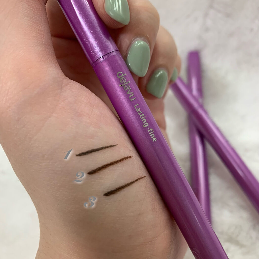 「密着アイライナー」ショート筆リキッド/デジャヴュ/リキッドアイライナーを使ったクチコミ（2枚目）