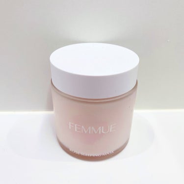 FEMMUE ホリデートリートメントセット 2020のクチコミ「FEMMUE
ホリデートリートメントセット 2020
ローズウォーター スリーピングマスク

.....」（1枚目）