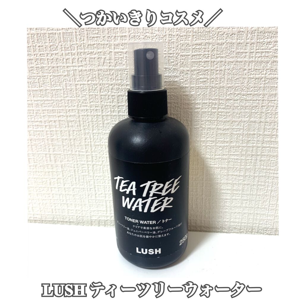 ティーツリーウォーター/ラッシュ/ミスト状化粧水を使ったクチコミ(1枚目)
