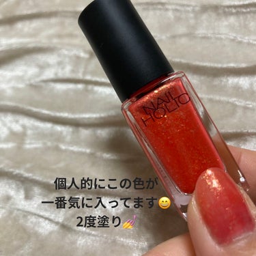 NAIL HOLIC
リミテッドカラー （5mL　OR214）　
Juicy color （5mL　OR212）　
Juicy color （5mL　GR718）　
Soft Neon color （5mL　GR719）　

デパコスの夏コレネイルも可愛いけど
NAIL HOLICが可愛くて買いました😄
最近オレンジが私の中で好きなカラーに
なってきてるので夏っぽいOR212を塗って
みました。
330円に見えない発色😄

リミテッドカラーは普段のネイルに重ねる
タイプ。

夏ネイルはこれで満足できそうな気がします✨
の画像 その1