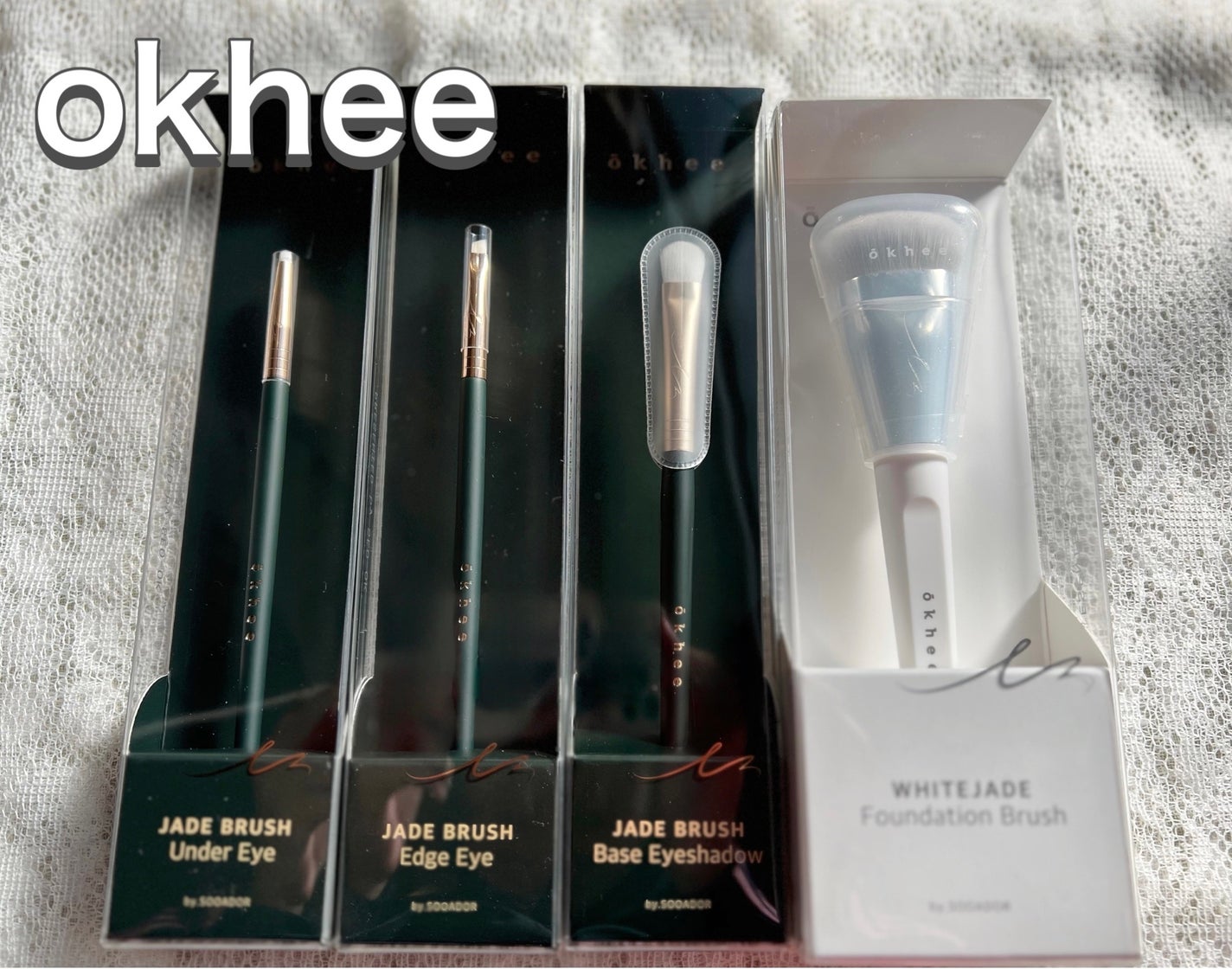 okhee 白玉ファンデーションブラシ/SOOA DOR/メイクブラシを使ったクチコミ(1枚目)