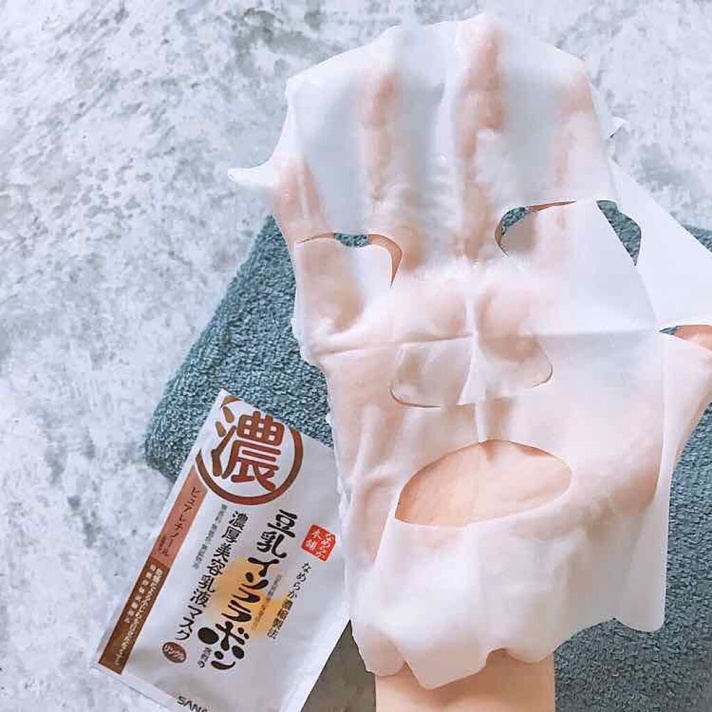 リンクルジェル乳液マスク/なめらか本舗/シートマスク・パックを使ったクチコミ（3枚目）