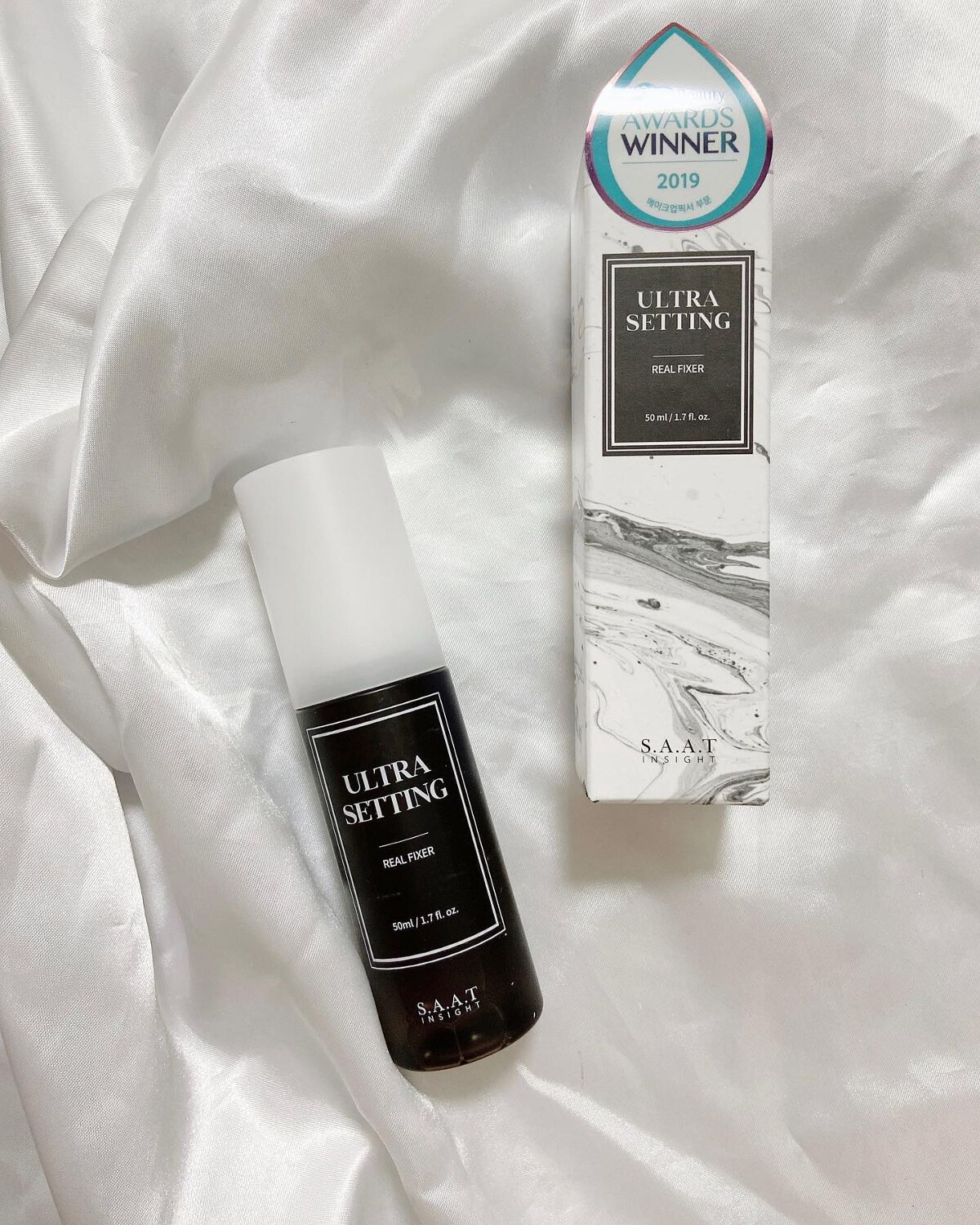 ウルトラ セッティング リアル フィクサー/saat insight/フィックスミストを使ったクチコミ(3枚目)