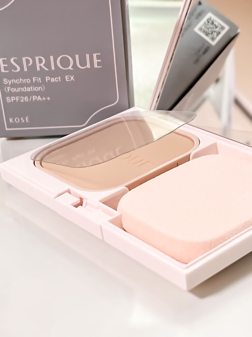 シンクロフィット パクト EX/ESPRIQUE/パウダーファンデーションを使ったクチコミ(3枚目)
