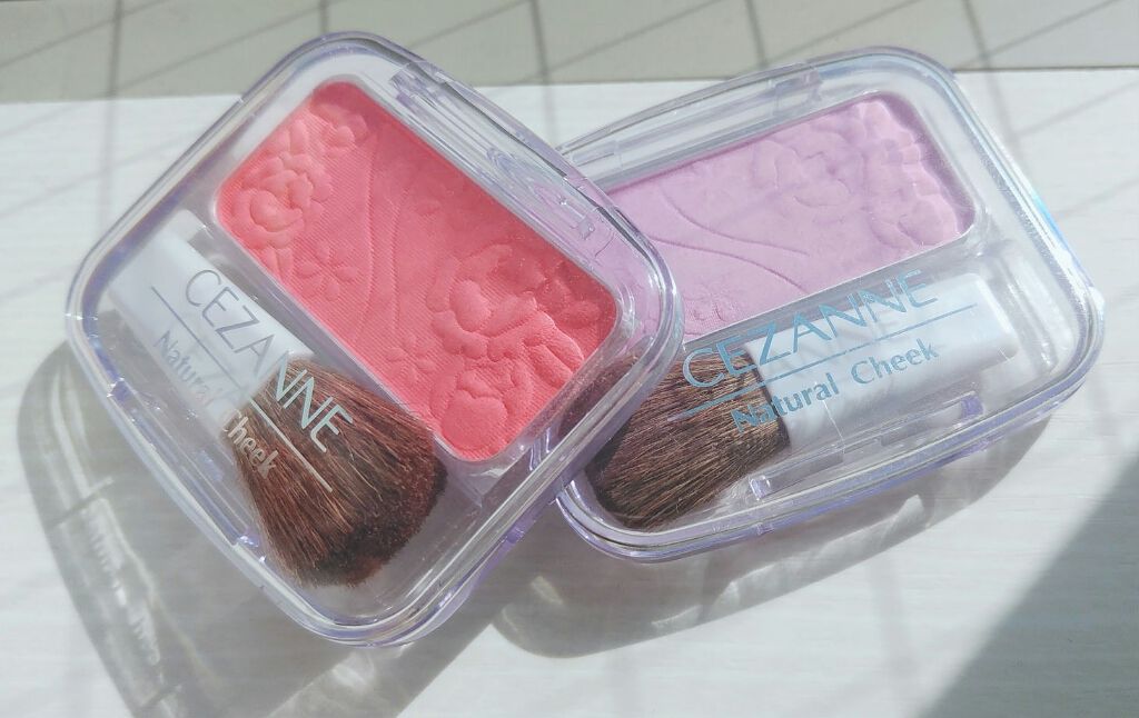 ナチュラル チークN/CEZANNE/パウダーチークを使ったクチコミ（2枚目）