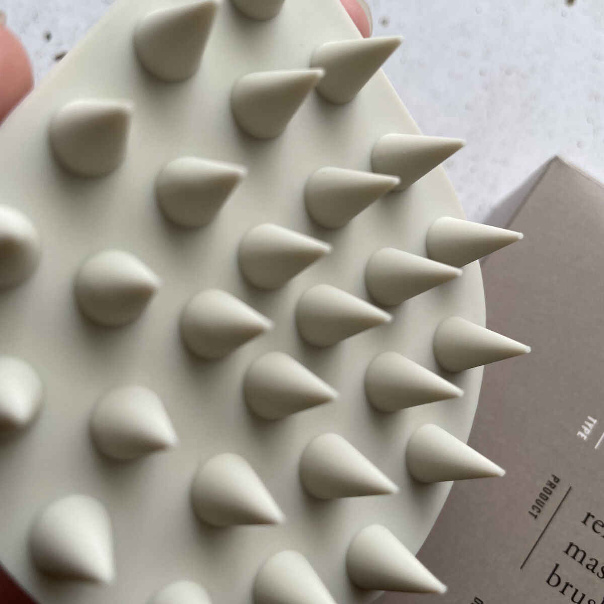 リラクシングマッサージブラシ/エトヴォス/スカルプブラシを使ったクチコミ（3枚目）