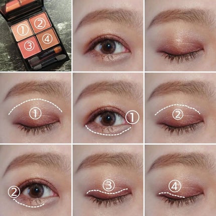 &be パレットアイシャドウ/&be/アイシャドウパレットを使ったクチコミ(4枚目)