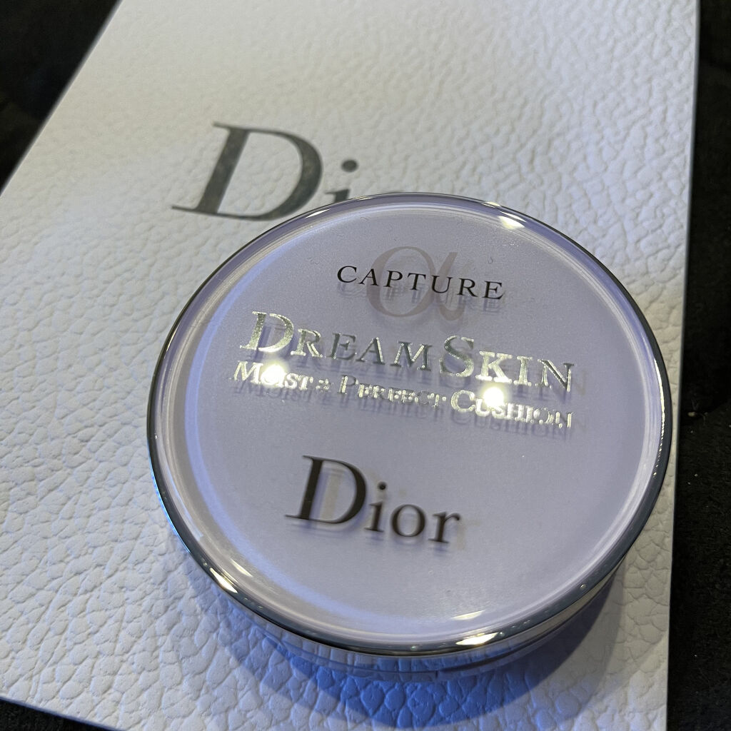 カプチュール ドリームスキン モイスト クッション SPF50 /PA+++  010 ライト ベージュ/Dior/クッションファンデーションを使ったクチコミ（1枚目）