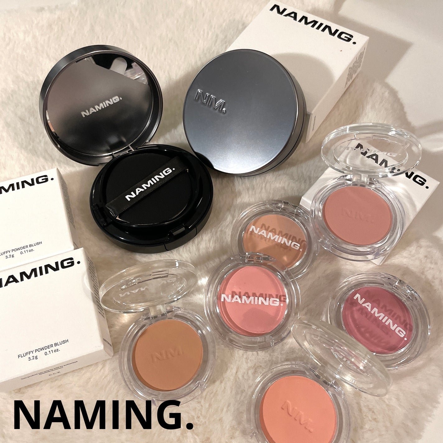 ネーミング フラッフィーパウダーブラッシュ/NAMING./パウダーチークを使ったクチコミ(1枚目)