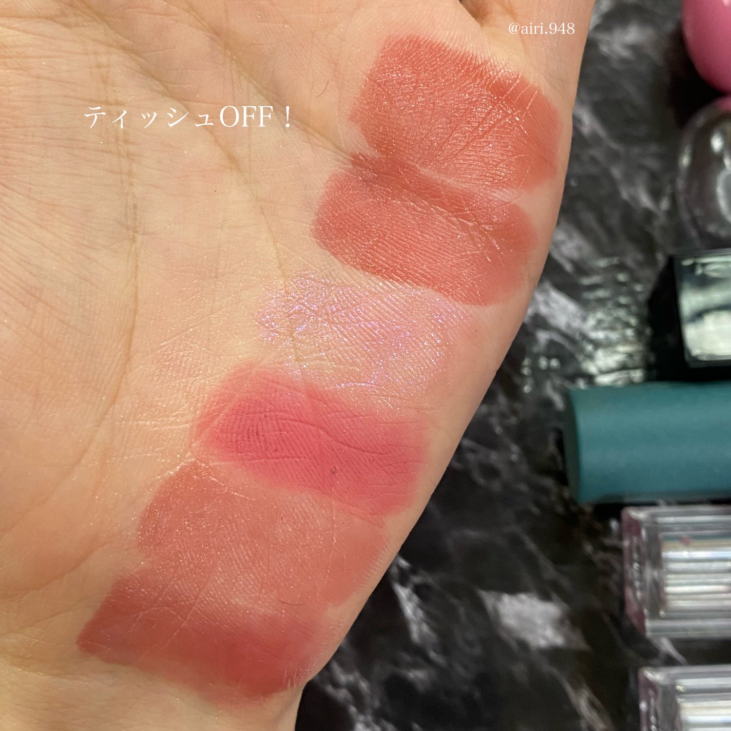 ゼロベルベットティント/rom&nd/リップティントを使ったクチコミ(6枚目)