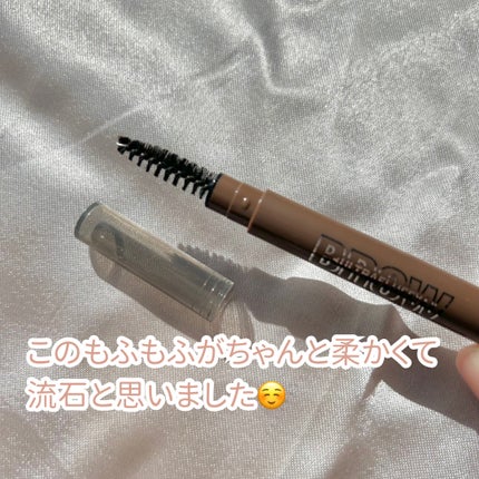 ファッションブロウ パウダーインペンシル N/MAYBELLINE NEW YORK/アイブロウペンシルを使ったクチコミ(3枚目)